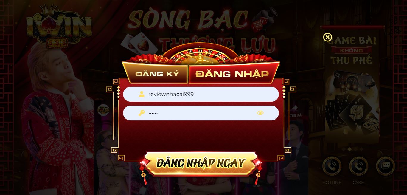 Hướng dẫn Đăng ký cổng game Iwin Club